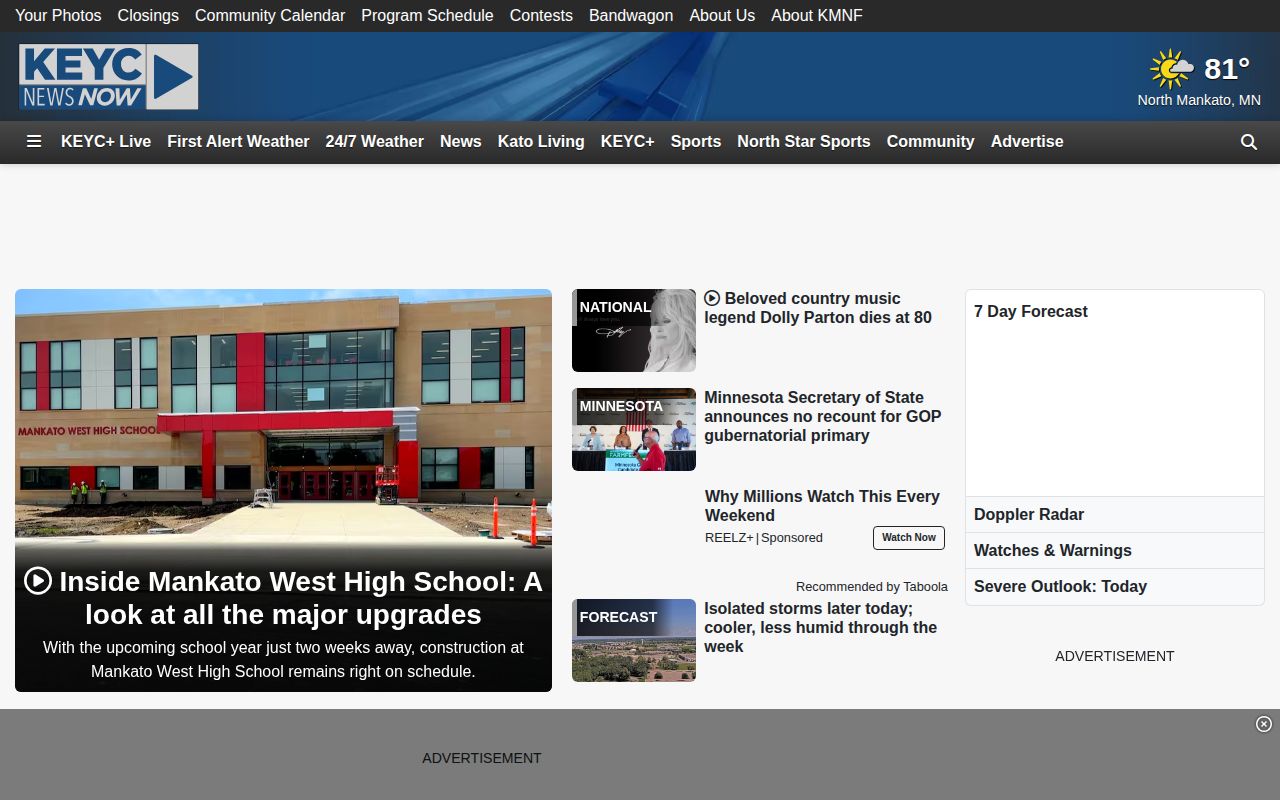 Watonwan County crime news KEYC regional coverage source page